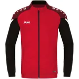 Jako Performance Polyesterjacke Kinder rot/schwarz 116