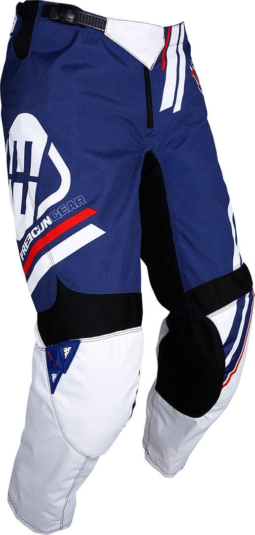 Freegun Devo College Broek, grijs-blauw, 26 Voorman