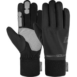 Reusch Hike & Ride STORMBLOXX Touch-TEC Wind-wasserabweisend Sporthandschuhe Laufen Radfahren Wandern Touchscreen Winter-Handschuhe, schwarz, 8