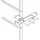 ZARGES Wandanker, starr, 150 mm