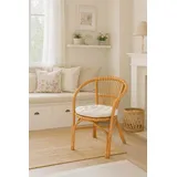 moebel-direkt-online Rattanstuhl Anja mit Kissen (1 St), Inklusive passendem Kissen