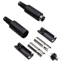 TRU Components 1578861 Miniatur-DIN-Rundsteckverbinder Stecker, gerade Polzahl: 8