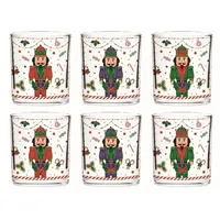 Easy Life Nussknacker Twist Set aus 6 Glasgläsern 250 ml