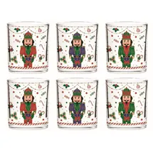 Easy Life Nussknacker Twist Set aus 6 Glasgläsern 250 ml