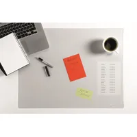 Durable 711319 Schreibunterlage (Duraglas, 50 x 65 cm) transparent (5, 650 x 500mm)