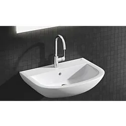 Grohe BauEdge L-Size Waschtischarmatur 23760000 chrom, mit Ablaufgarnitur, EcoJoy