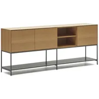 Kave Home Sideboard Vedrana Holz Braun Eiche