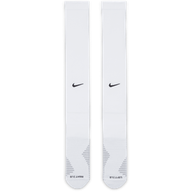 Nike Dri-FIT Strike kniehohe Fußballsocken - Weiß, 42-46