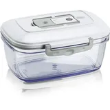 Magic Vac Frischhaltedose eckig transparent 1,5 l