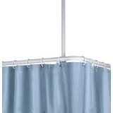 KLEINE WOLKE Deckenhalter für Duschstangen weiß