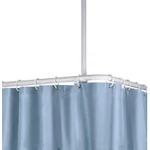 KLEINE WOLKE Deckenhalter für Duschstangen weiß