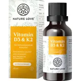 Nature Love Vitamin D3 & K2 Tropfen 30ml