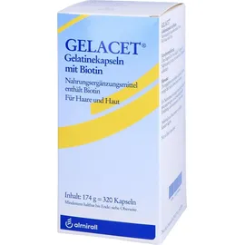 Almirall Hermal GmbH Gelacet Gelatinekapseln mit Biotin 320 St.