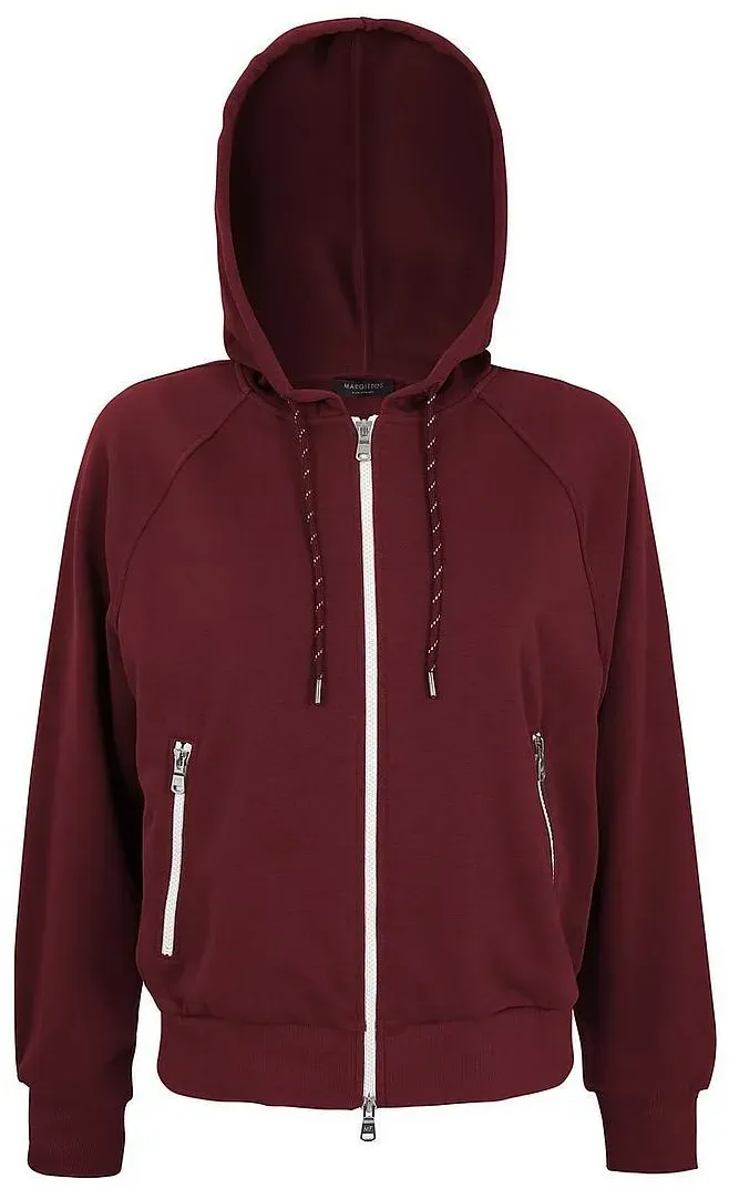 Sweatjacke Margittes rot, 40