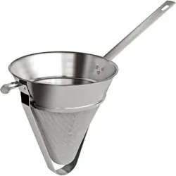 Gobel - Spitzsieb aus Edelstahl - mit Verstärkung - mit Haken - 814410