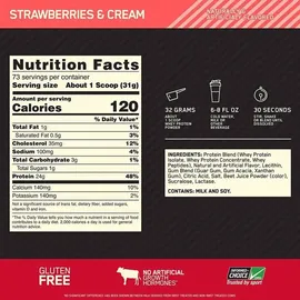 Optimum Nutrition Gold Standard 100% Whey Double Rich Chocolate Pulver 2270 g