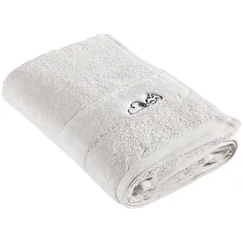VOSSEN Sleepy Snoopy Handtuch 50 x 100 cm grau