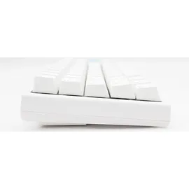 Ducky One 2 Pro Mini White Edition Gaming Tastatur, RGB LED - Kailh White