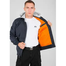 Alpha Industries MA-1 TT Hood rep. blue S