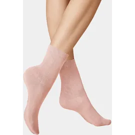 Kunert Open Structure Kurzsocken Damen 1-Paar Lila 39-42