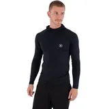 Hurley Rashguard Icon Hooded Schwarz S