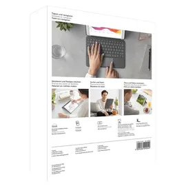 Logitech Combo Touch Tastatur Case für iPad 10,2'' graphit
