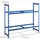 Relaxdays Reifenregal Stahl 100 x 110 x 35 cm blau