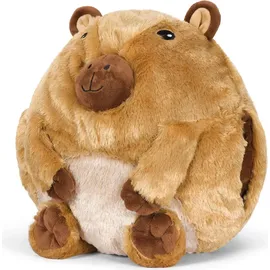 COZY NOXXIEZ Kuscheltier Handwärmer Kissen Capybara 35 x 35 x 35 cm Braun