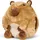 COZY NOXXIEZ Kuscheltier Handwärmer Kissen Capybara 35 x 35 x 35 cm Braun