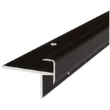 PROVISTON Treppenkanten- | Winkelprofil Aluminium 10 X 8.5 X 1000 mm Bronze Dunkel | PROVISTON
