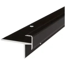 PROVISTON Treppenkanten- | Winkelprofil Aluminium 10 X 8.5 X 1000 mm Bronze Dunkel | PROVISTON