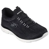 SKECHERS Sneaker Schwarz, 38 schwarz-weiß, | Gr.