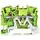 WAGO 2202-1207 Schutzleiterklemme 5.20mm Push-In-Klemme Grün, Gelb