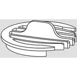 Hansgrohe RainDrain Go Haarfangsieb, 87843000,