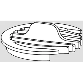 Hansgrohe RainDrain Go Haarfangsieb, 87843000,