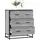 deluke Sideboard SOPI 68 x 76 x 35 cm Grau