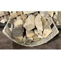 Holzkorb Kaminholzkorb Weidenkorb Kaminkorb Füllkorb Rattan Korb Schale