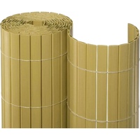 NOOR Sichtschutzmatte PVC 1,6 x 10 m bambus