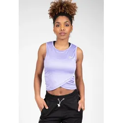 Estelle Gedrehtes Crop-Top ila violett|altviolett|tieflila XS