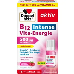 DOPPELHERZ B12 Intense Vita-Energie Trinkfl. 18 St.