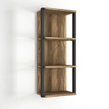 moebel17 Wandregal Lost 30 x 80 x 21 cm Walnuss