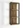 moebel17 Wandregal Lost 30 x 80 x 21 cm Walnuss