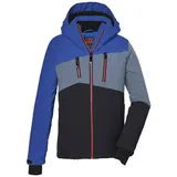 Killtec Skijacke KSW 150 BYS SKI JCKT Wasser- und winddichte Skijacke, atmungsaktiv, abnehmbare Kapuze blau 176 EU