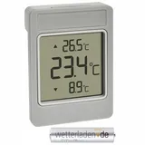 TFA Dostmann Fensterthermometer Digital Window TFA 30.1067.15 wetterfest selbstklebend, 1-tlg.
