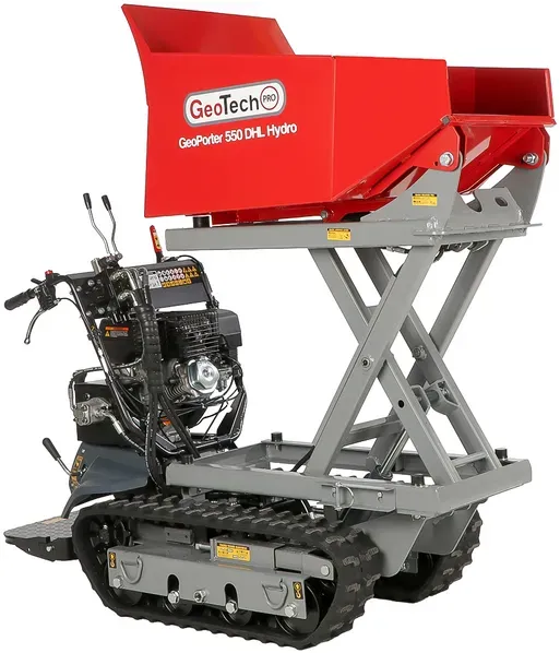 GeoTech-Pro GeoPorter 550 DHL Hydro - Raupentransporter  mit Scherenhubmechanismus
