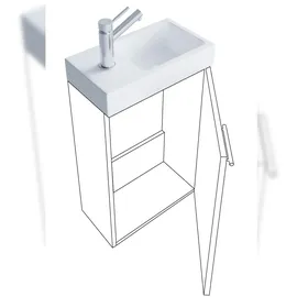 VCM Badmöbel-Set Slito