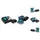 Makita DBO 482 RG1 1 x 6,0 Ah + Ladegerät