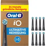 Oral-B iO Ultimative Reinigung Aufsteckbürste schwarz 8 St.