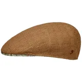 Alfonso D ́Este Flat Cap (1-St) Schirmmütze mit Schirm, Made in Italy beige S (54-55 cm)