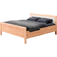 Priess Einzelbett PRIESS "Arnsberg", braun (astkernbuche, weiß), B:188cm L:208cm,